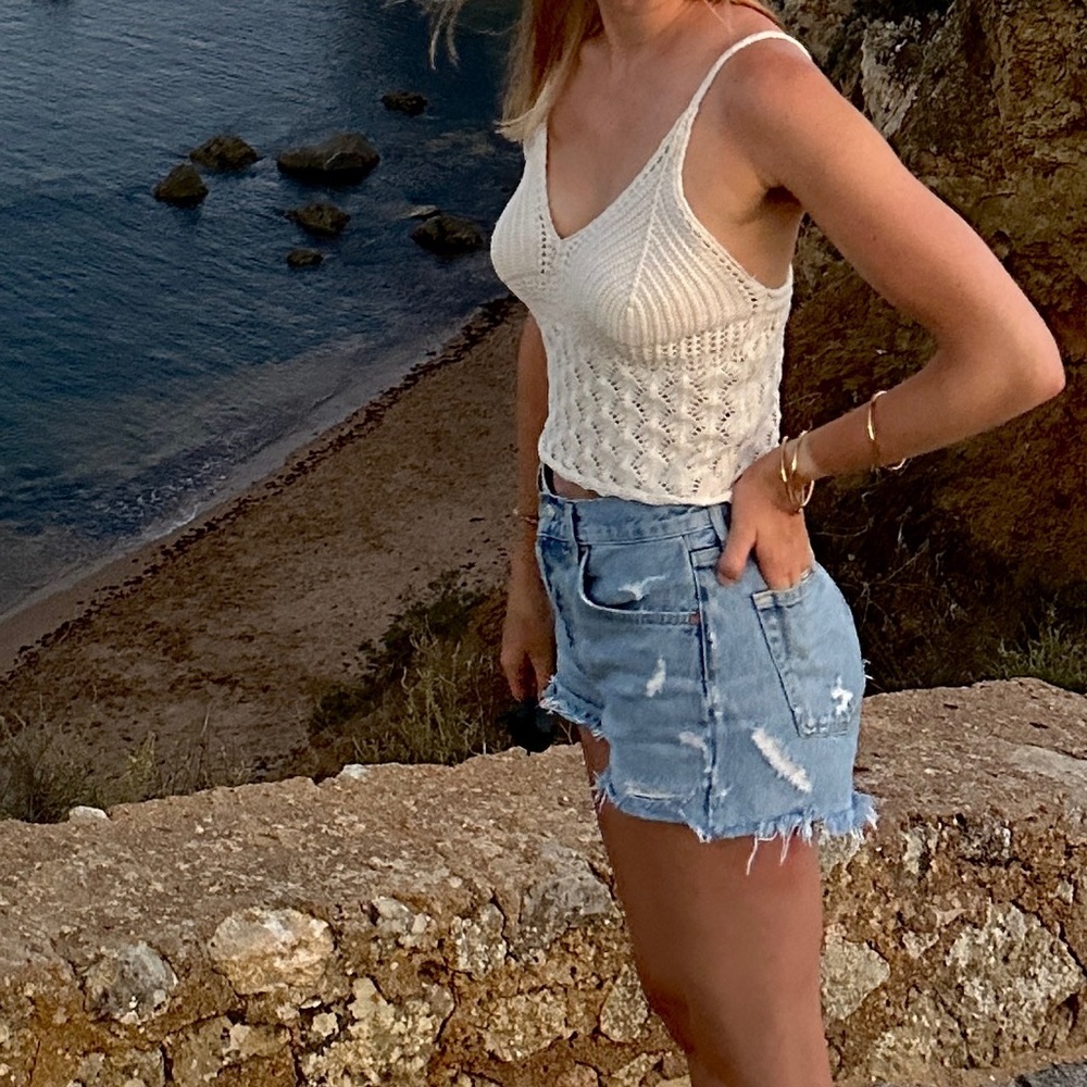 H&M Crochet Tank